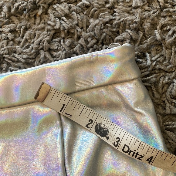 superdown metallic silver tamia mini skirt Size XXS - Picture 14 of 15